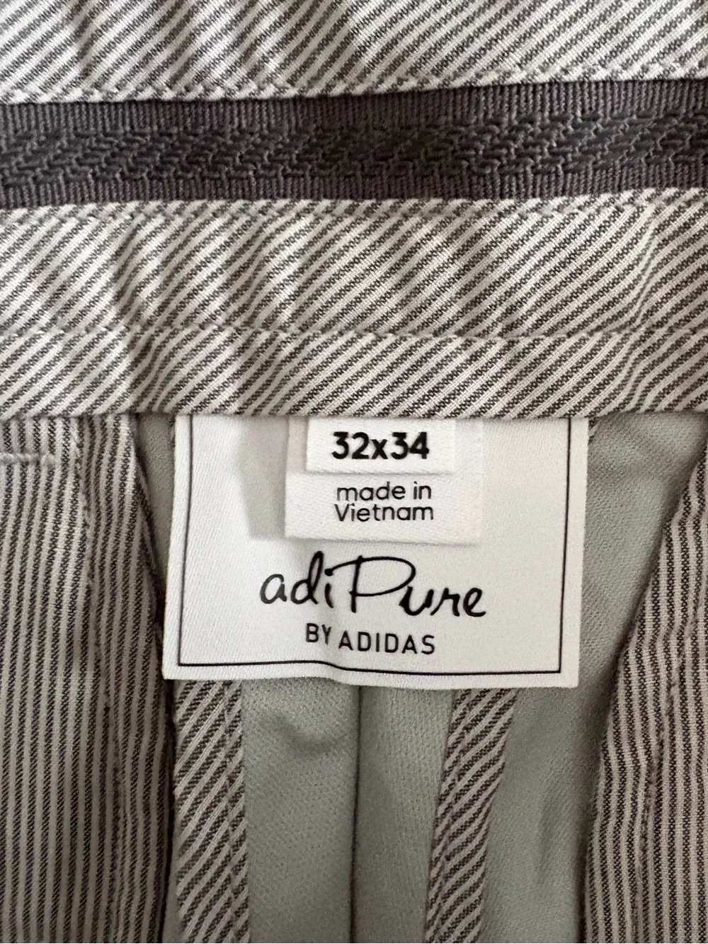 AdiPure by Adidas Gray Chino Golf Pants